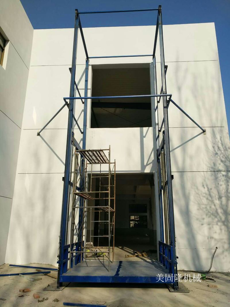 泸州仓库专用导轨式升降货梯价格